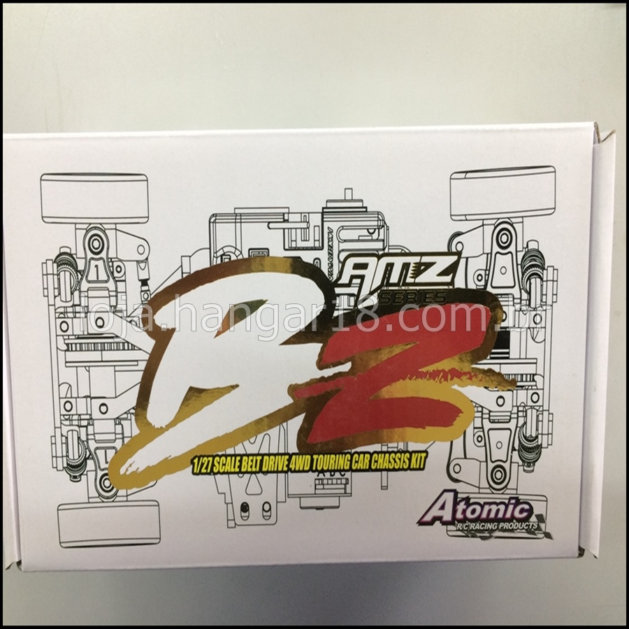 AMZ BZ 4WD 1/27 BELT DRIVE CAR KIT/W Esc ATOMIC