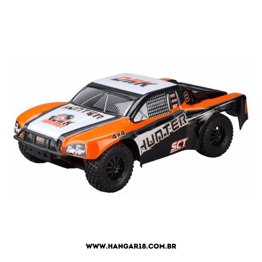 CARRO DHK HUNTER 1/10 4X4 SC TRUCK RTR
