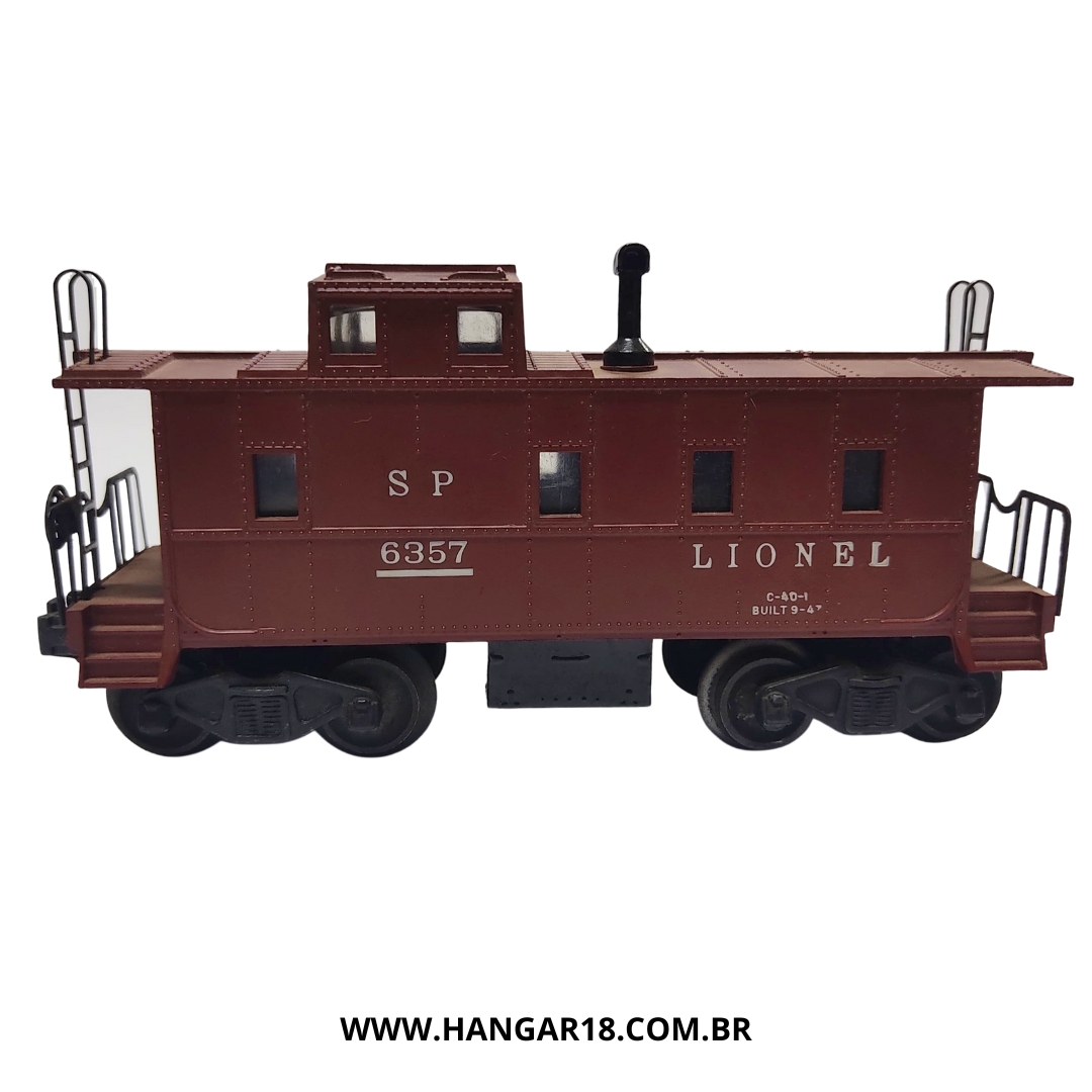 VAGÃO CABOOSE 6357 (E) LIONEL ESC O
