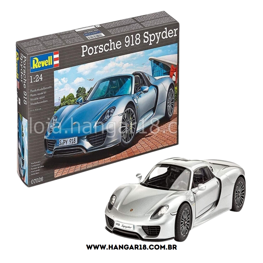 PORSCHE 918 SPYDER 1/24 REVELL 7026