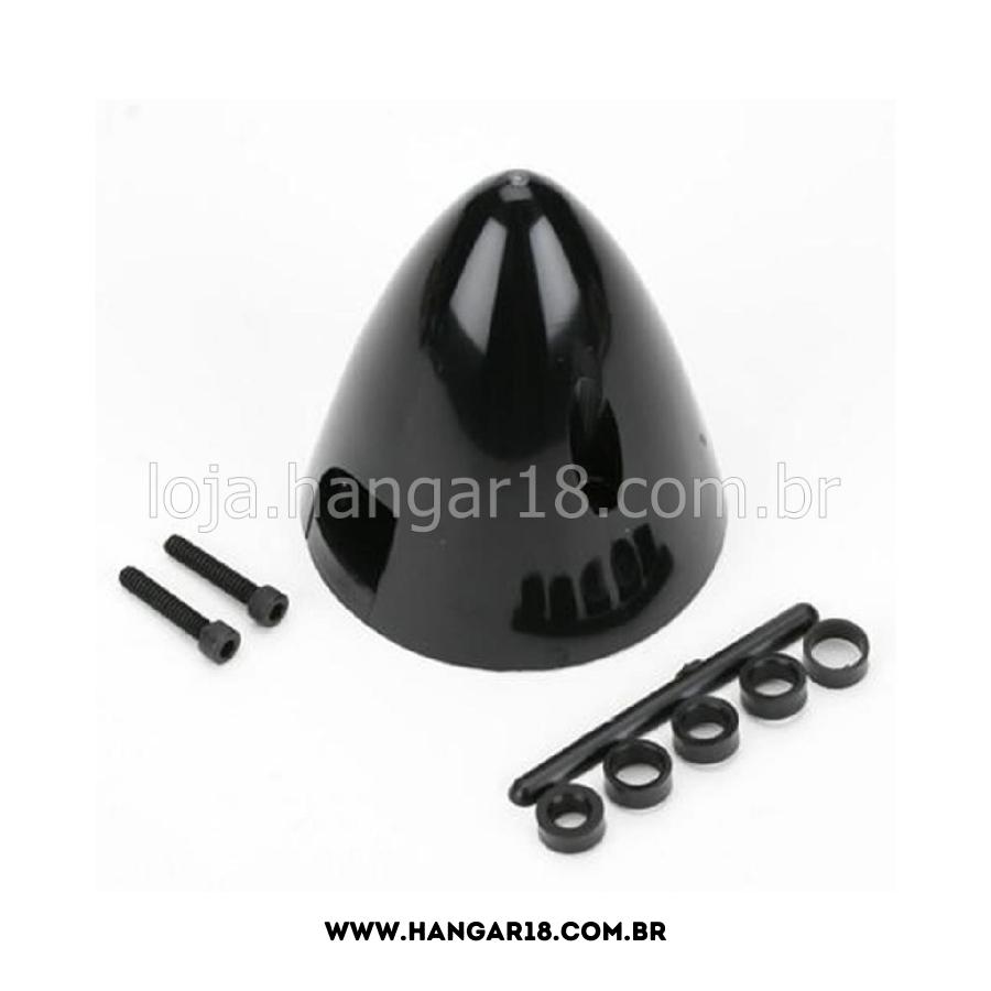SPINNER 2 1/2" DIA PRETO DUBRO DUB285
