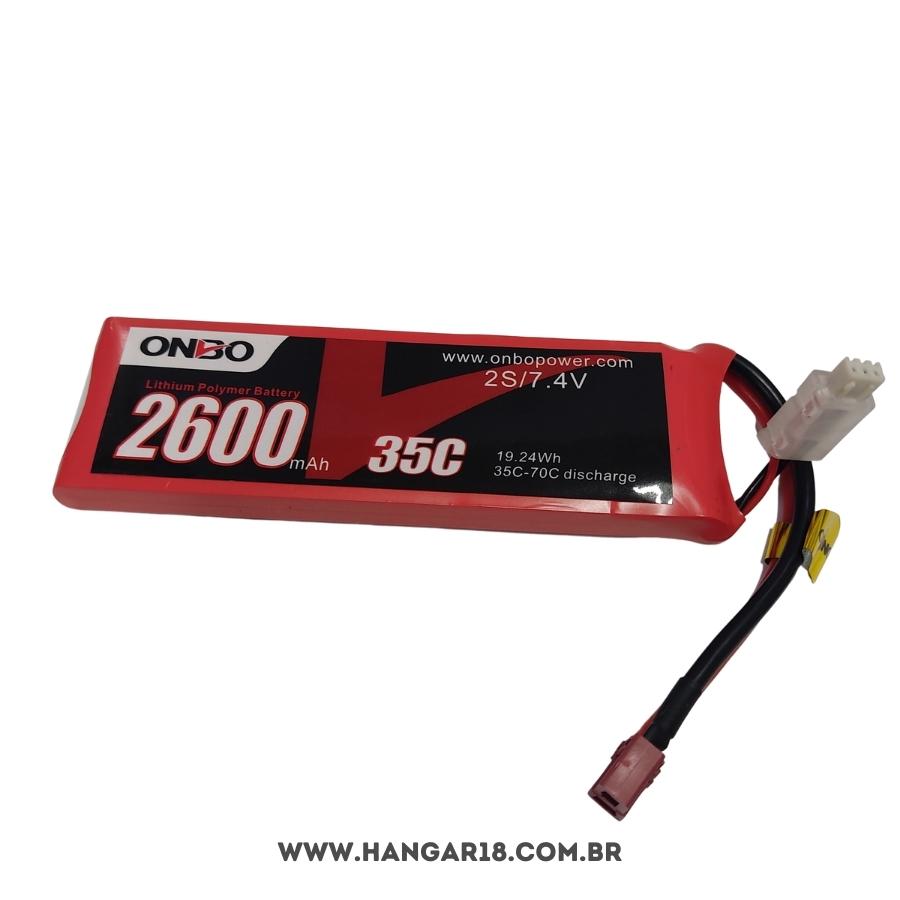 BATERIA LIPO 2S 7,4V 2600MAH 35C ONBO