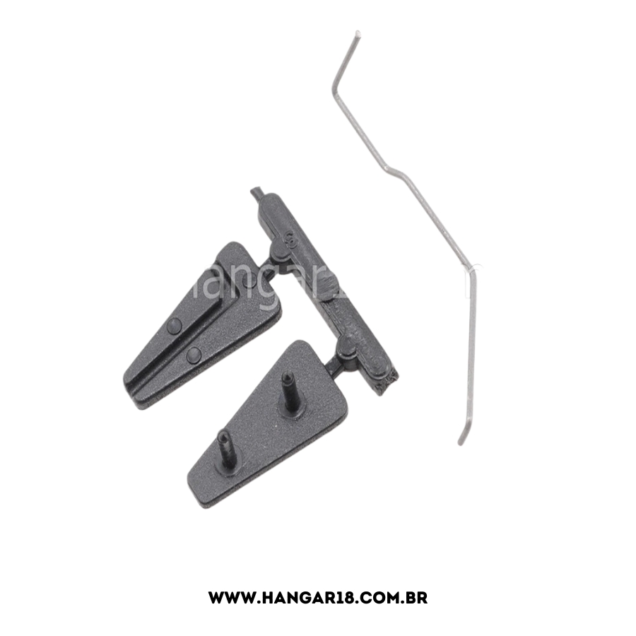 MICRO TAIL WHEEL BRACKET * MANCAL DE BEQUILHA