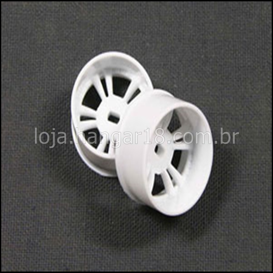 AMZ White T.S. Type wheel (W) mini-Z 3,O* Offseet