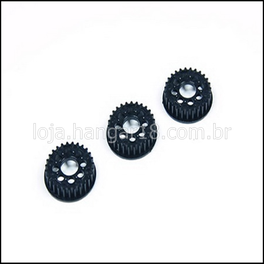 BZ BALL DIFF PULLEY (27T) - 3 PCS