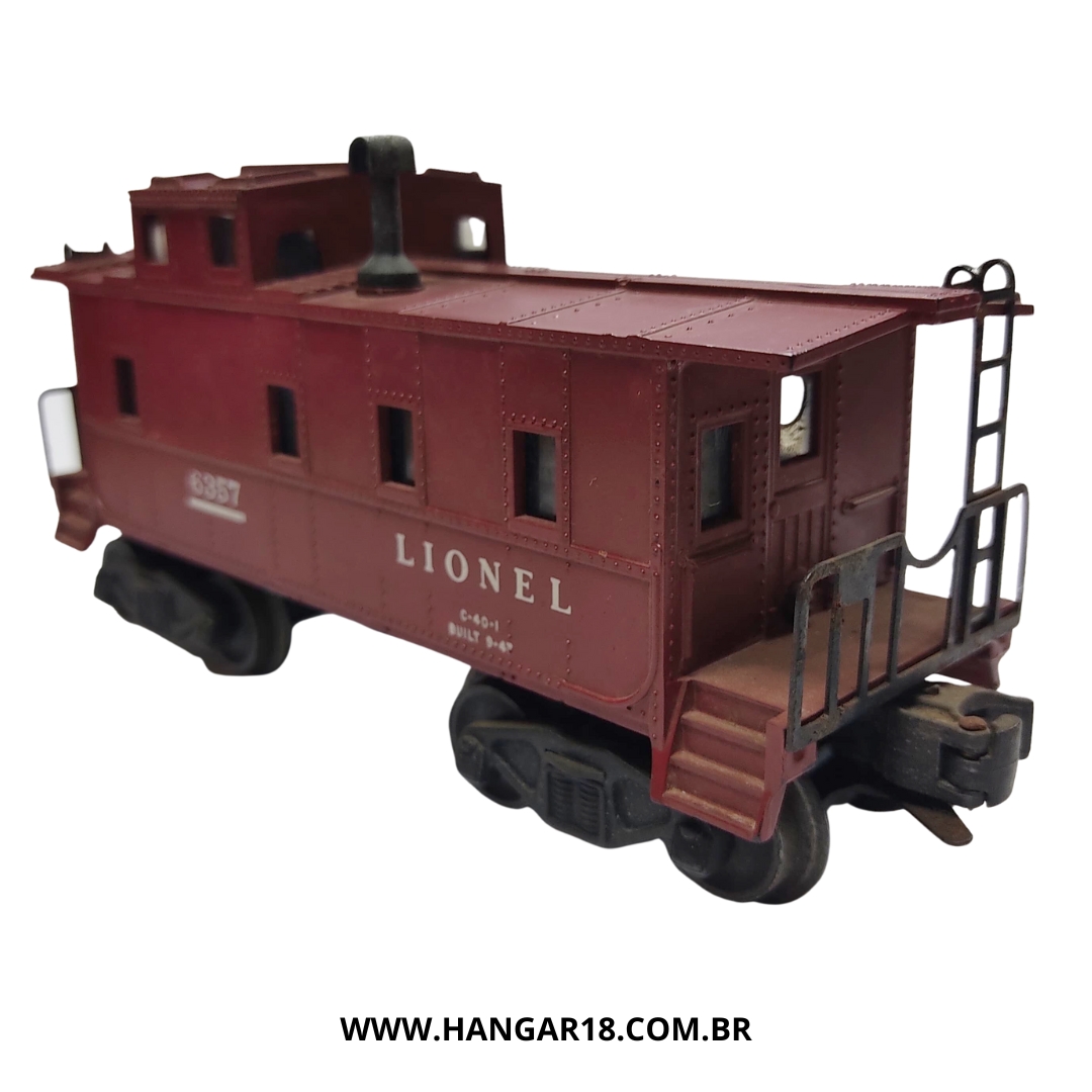 VAGÃO CABOOSE 6357 (H) LIONEL ESC O