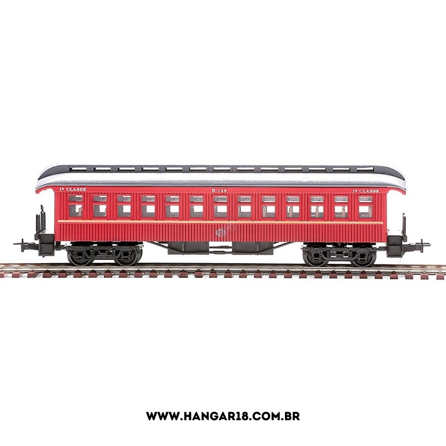 CARRO 1ª CLASSE ANTIGO EFS SOROCABANA 2498