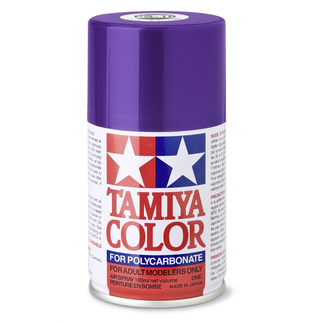 TINTA LEXAN SPRAY PS-18 METALLIC PURPLE
