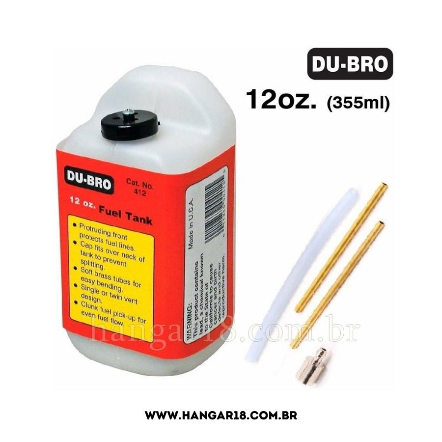 TANQUE 12 OZ  355 ml FUEL TANK DUBRO DUB412