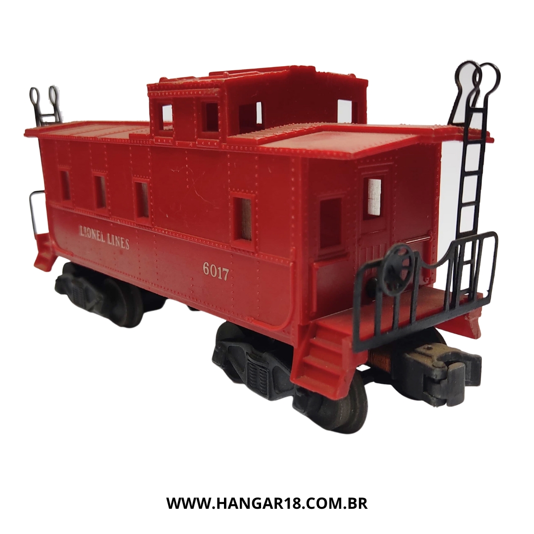 VAGÃO CABOOSE 6017(G) VERMELHO LIONEL ESC O