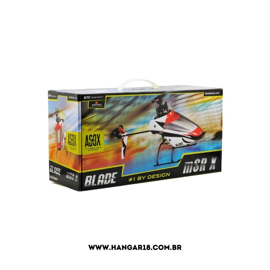 HELICOPTERO BLADE MSR X RTF MOTOR ELETRICO E RADIO