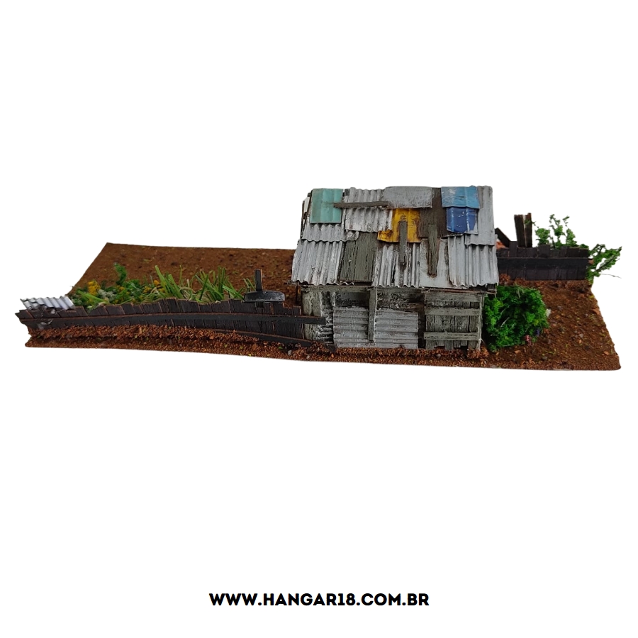 DIORAMA CASA DE MADEIRA (0507) ESC HO ANJOLY