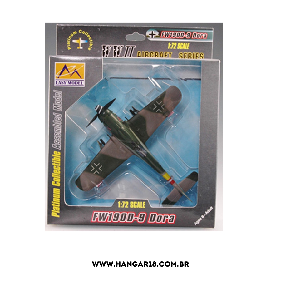 AVIÃO FOCKE-WOLF FW 190D-9 IV/JG3 1945 - 1/72