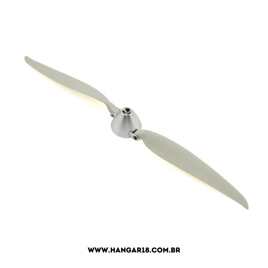 HÉLICE FOLDING 14X8 C/ SPINNER DE ALUMÍNIO 40MM