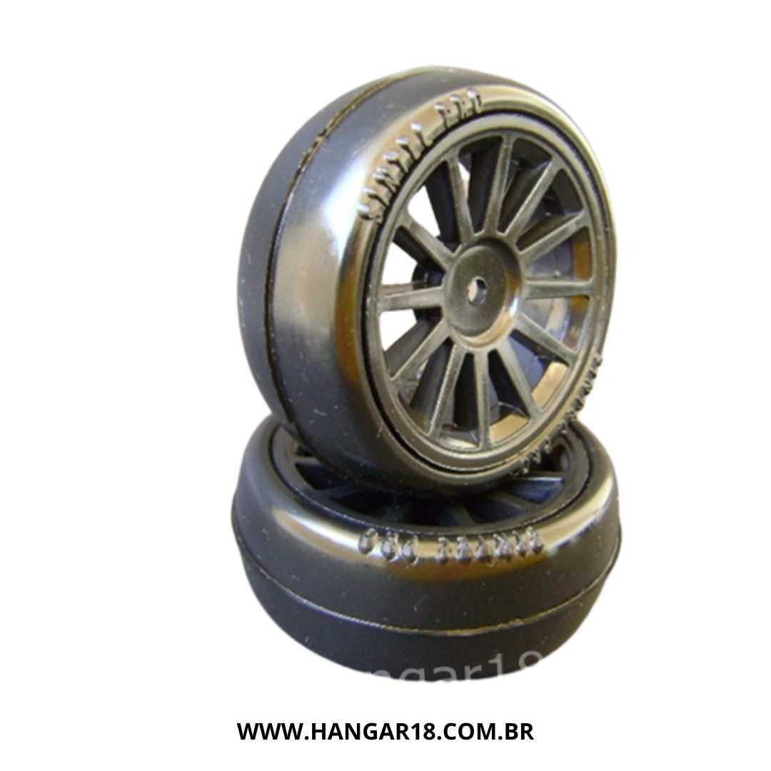 PNEU SINTEC PRO 1/10 ON ROAD RODA STOCK PRETA