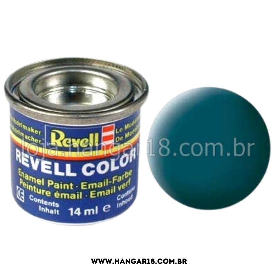 TINTA REVELL ESMALTE 32148 VERDE MAR FOSCO 14ML