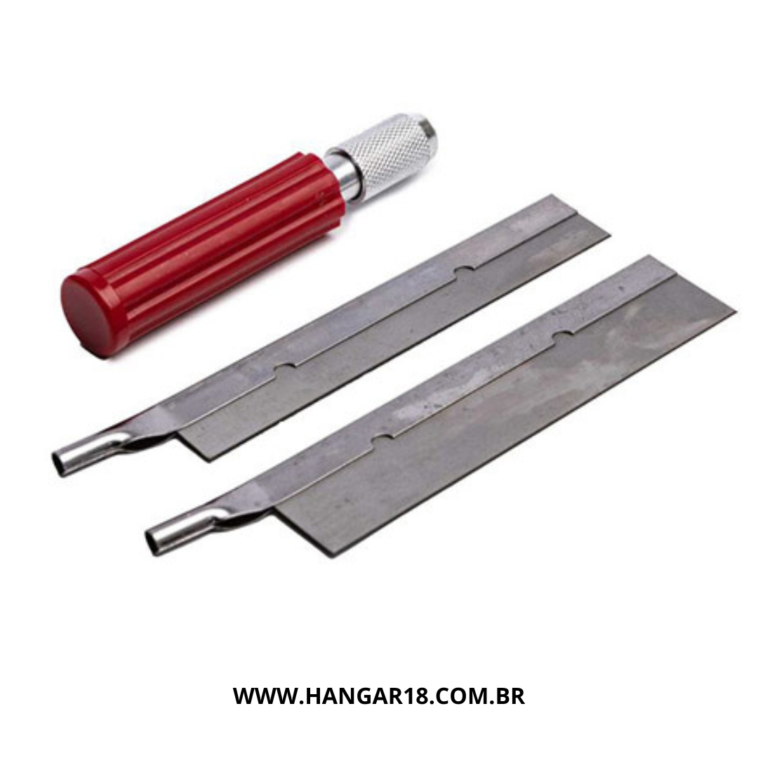 Conjunto de serra manual com 2 com lâminas