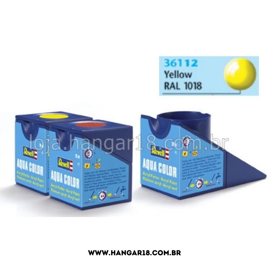 TINTA REVELL ACRILICA 36112 AMARELO BRILHO 14ML