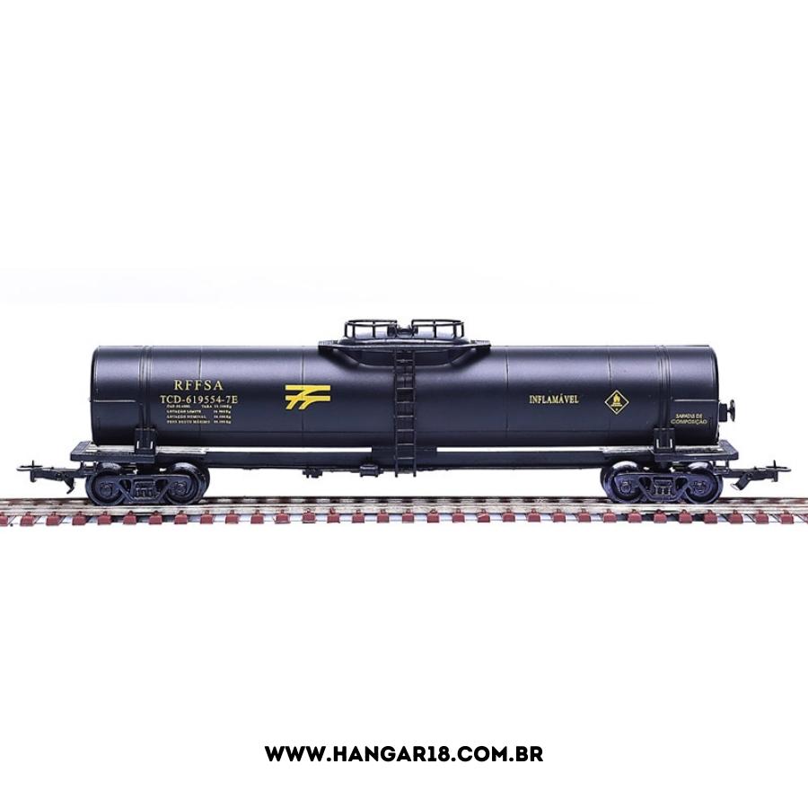 VAGÃO TANQUE RFFSA PRETO FRATESCHI 2076