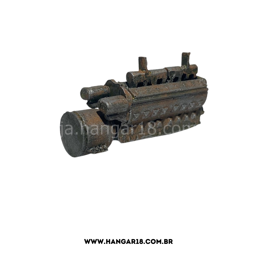 MOTOR DE LOCOMOTIVA DECOR  (0164) ESCALA HO ANJOLY