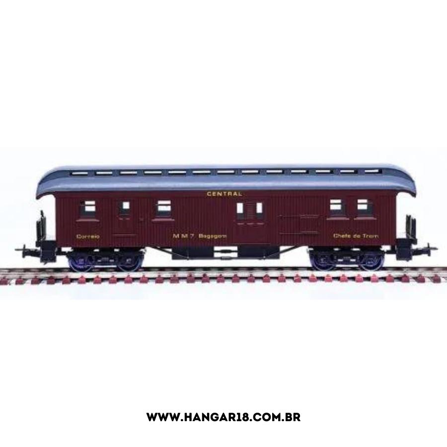 CARRO BAGAGEIRO ANTIGO EFCB MM7 CENTRAL DO BRASIL