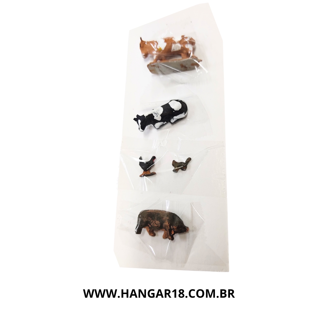 ANIMAIS SORTIDOS A  (0679) ESCALA HO ANJOLY