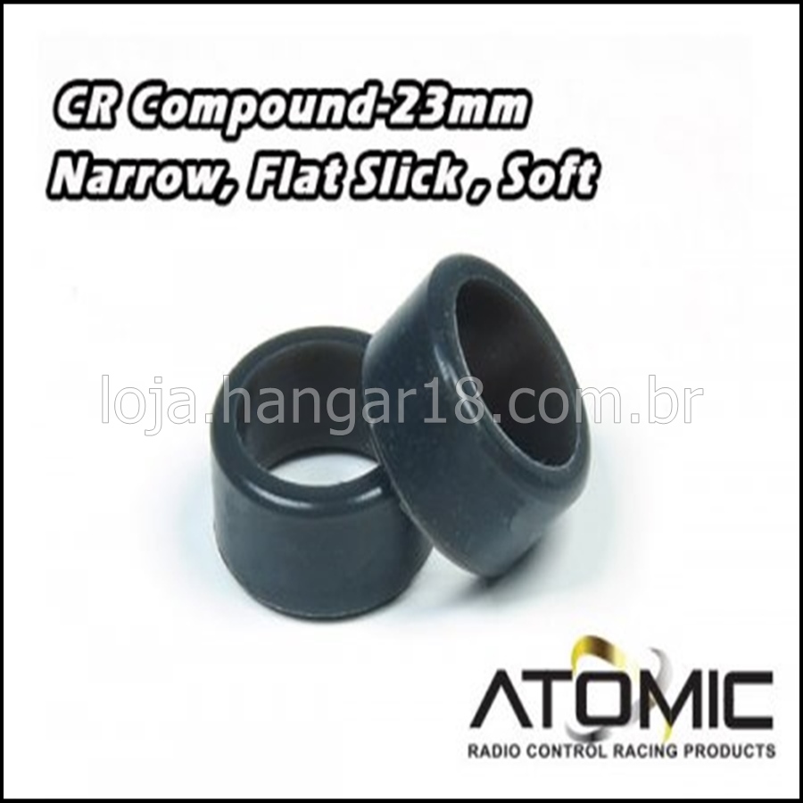 AMZ CR Comp-23mm TIRE Narrow, Flat , Slick, Soft