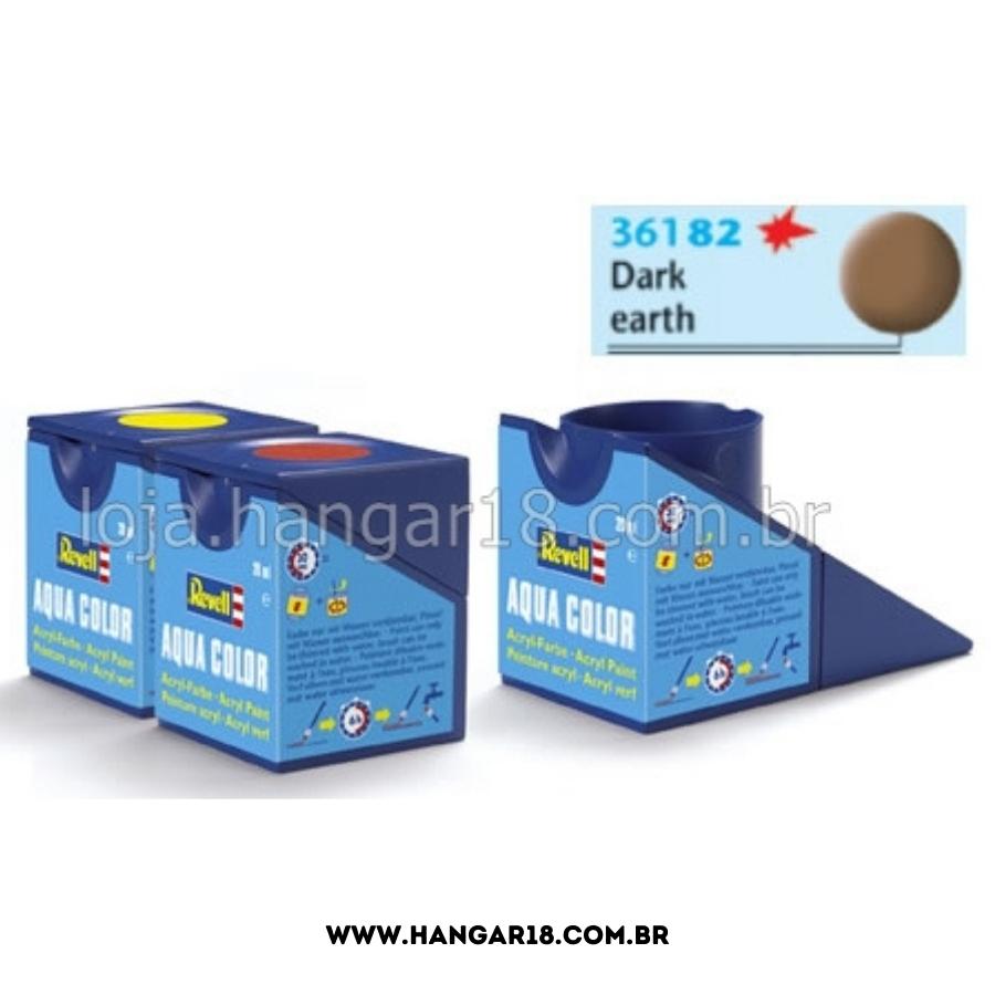 TINTA REVELL ACRILICA 36182 TERRA ESCURA FOSCO14ML