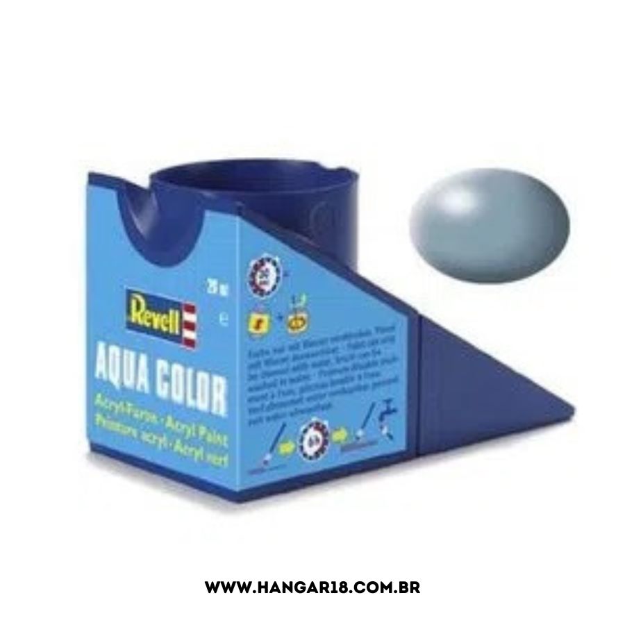 TINTA REVELL ACRILICA 36374 CINZA ACETINADO 14ML