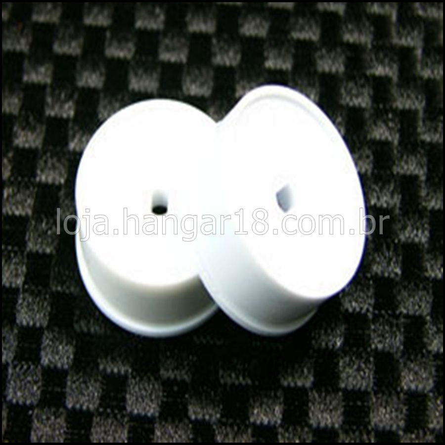 AMZ White Disk Rim wheel (W) mini-Z 2,0* Offseet