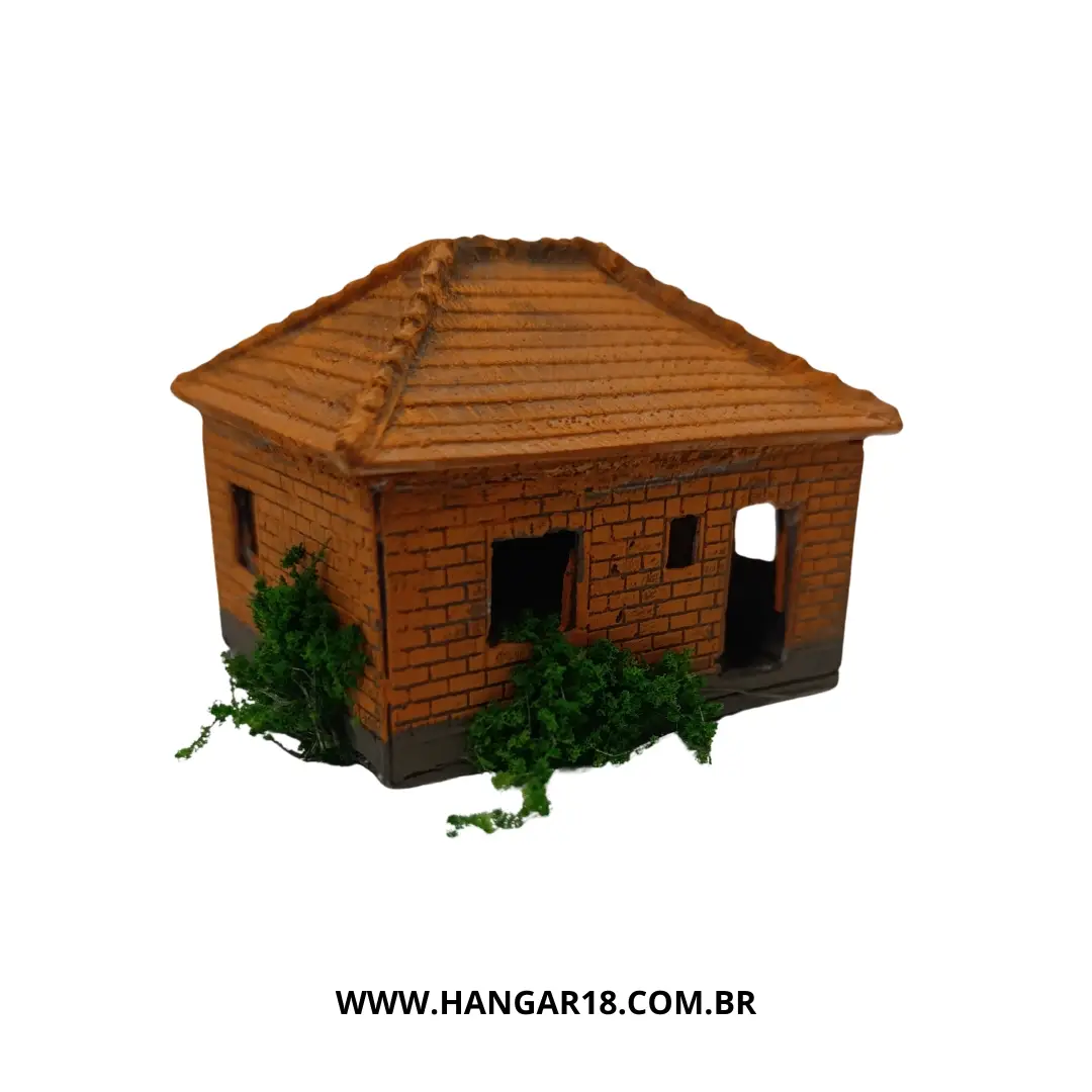 CASA DE TIJOLINHO 4AGUAS ABAND (801) ESC HO ANJOLY