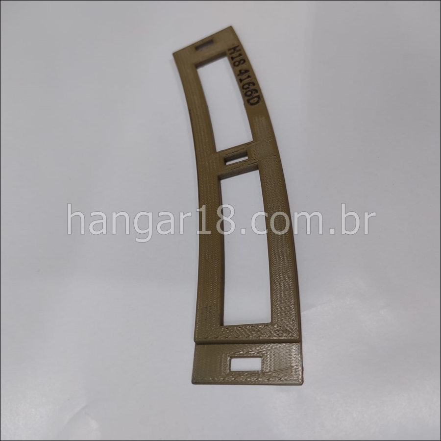 CURVA 4166 DIREITA - RAMPA MODULAR H18 ESCALA HO