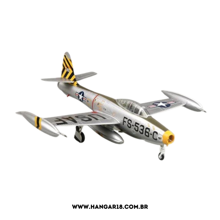 AVIÃO F84E-25- 8TH FBS- LT.DONALD JAME 1/72