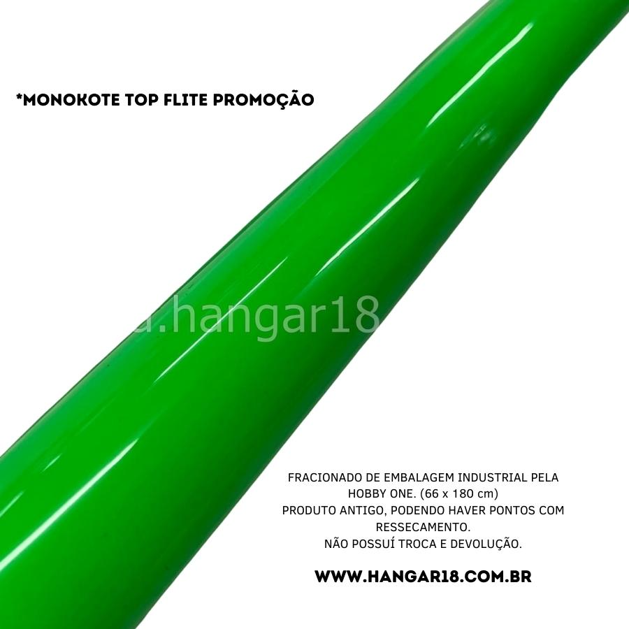 MONOKOTE NEON GREEN TOP FLITE *PROMOÇÃO