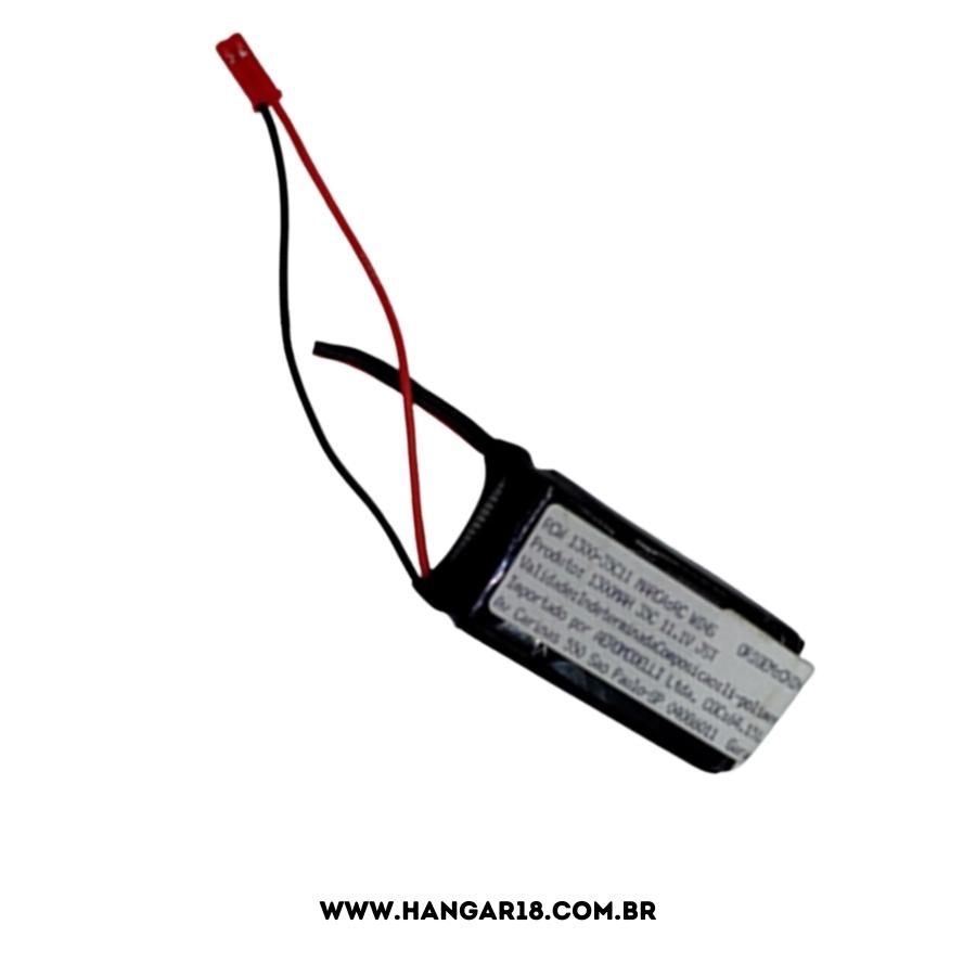 BATERIA LIPO 11,1V  3S 1300MAH 35C JST