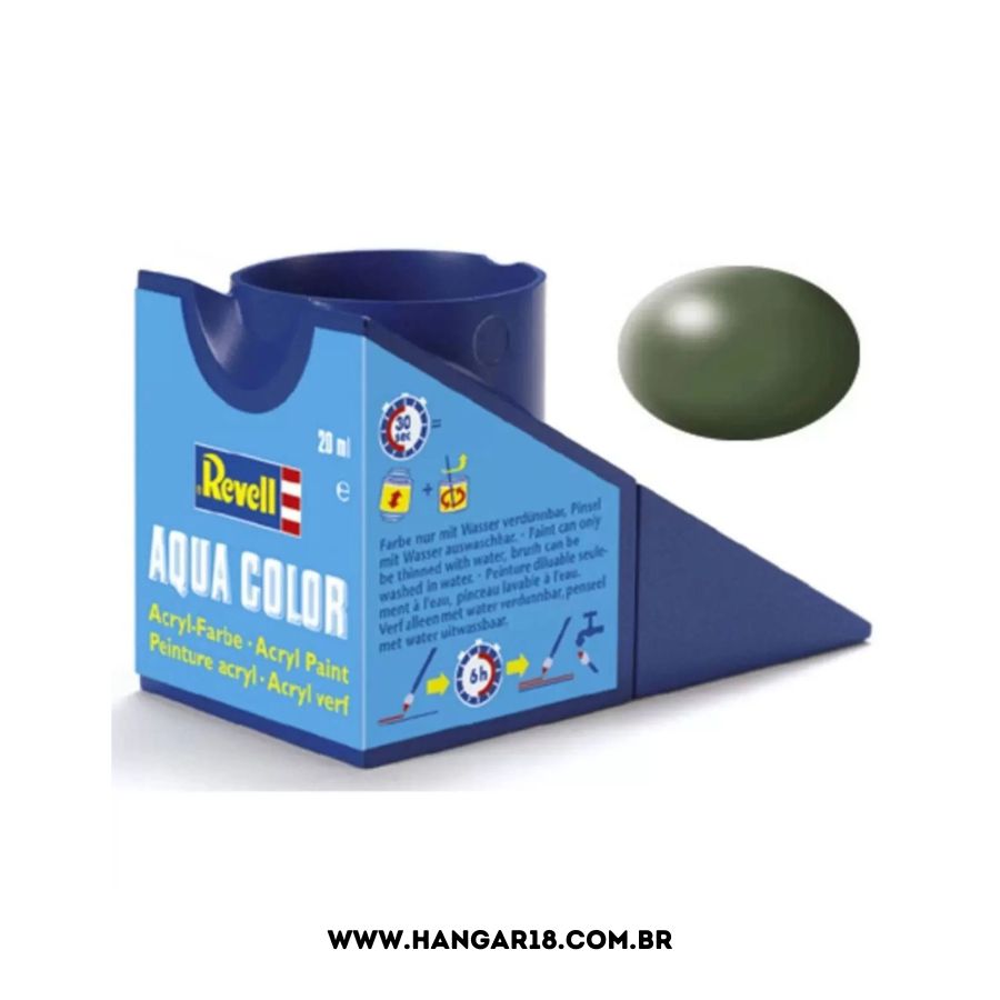 TINTA REVELL ACRILICA 36361 VERDE OLIVA ACET 14ML