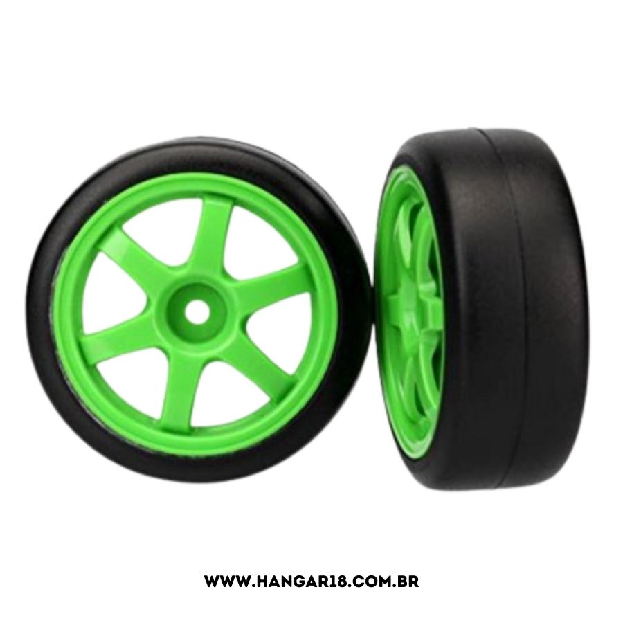 Tires and wheels, assembled glued