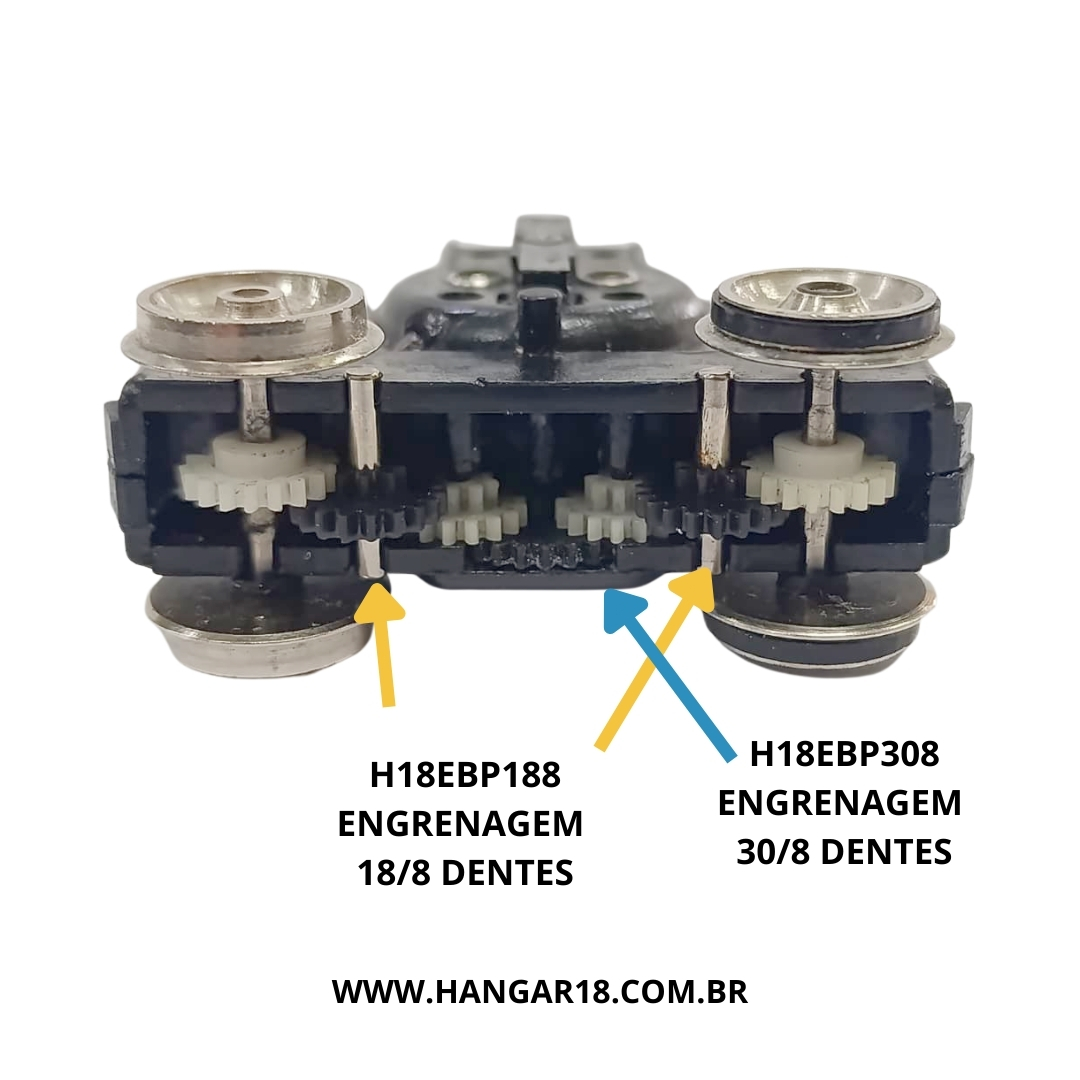 Engrenagem Redutor Bachmann Pancake 18/8 (8und)
