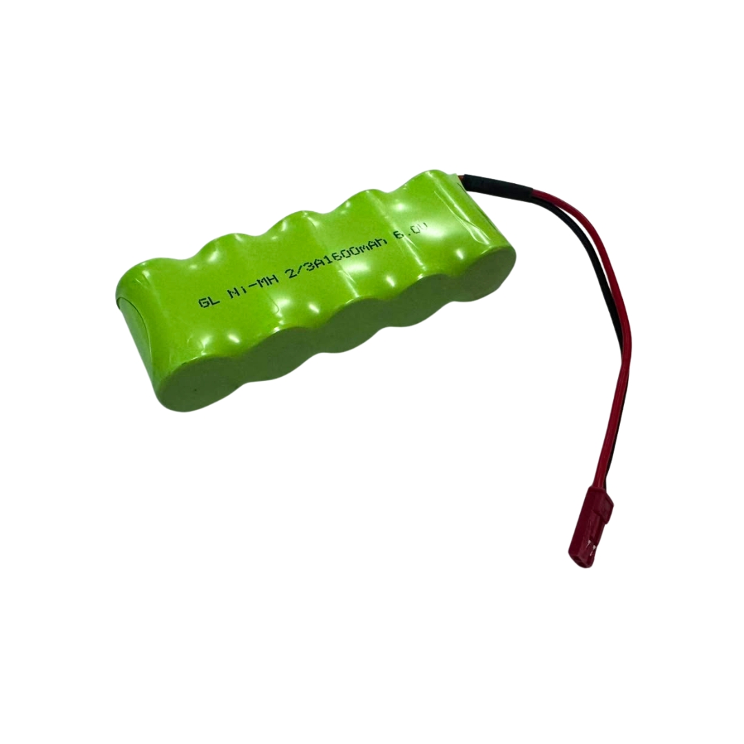 BATERIA 1600 MAH NIMH 6 V PLUG RX