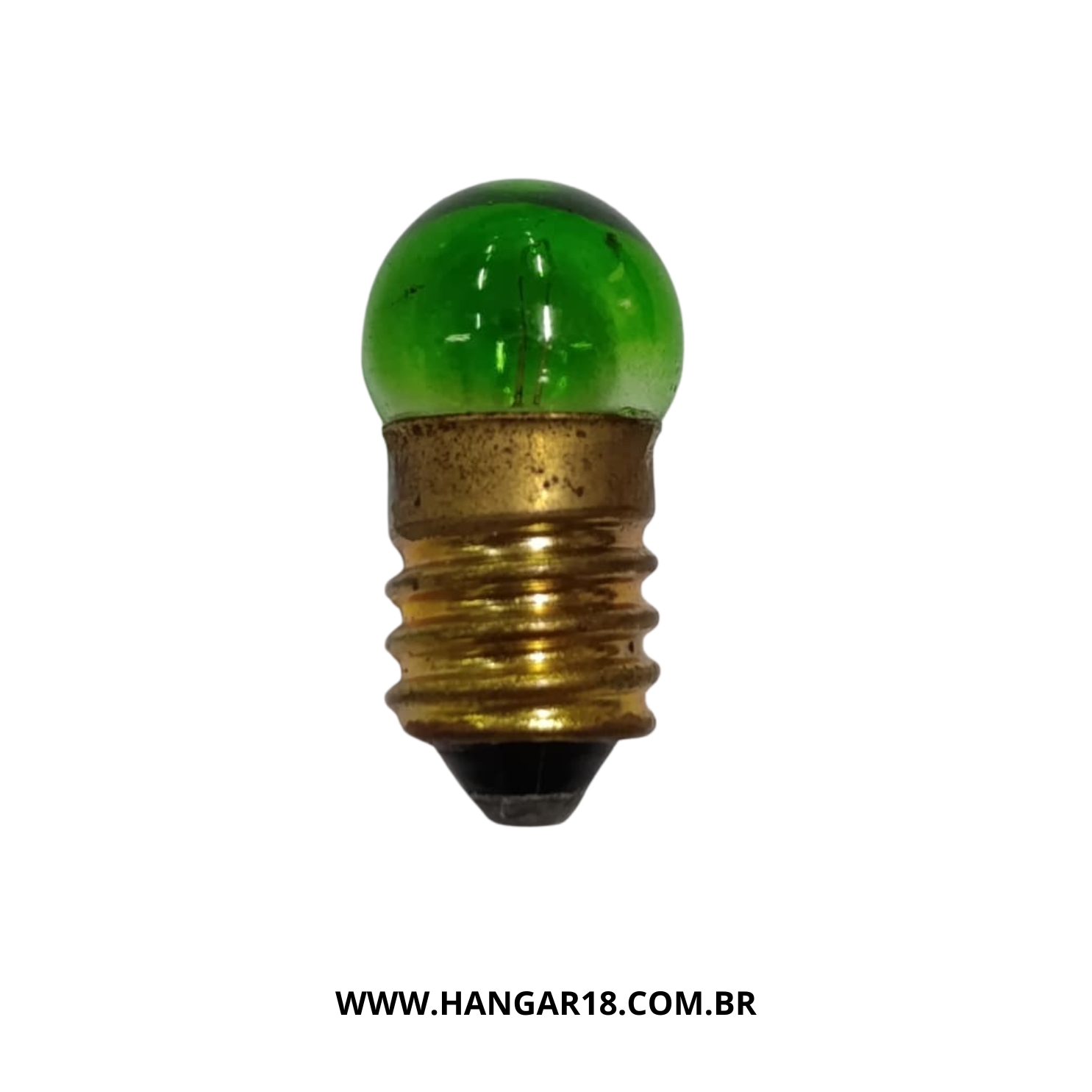 Lampada de Reposicao Rosca 14v 11mm LIONEL VERDE