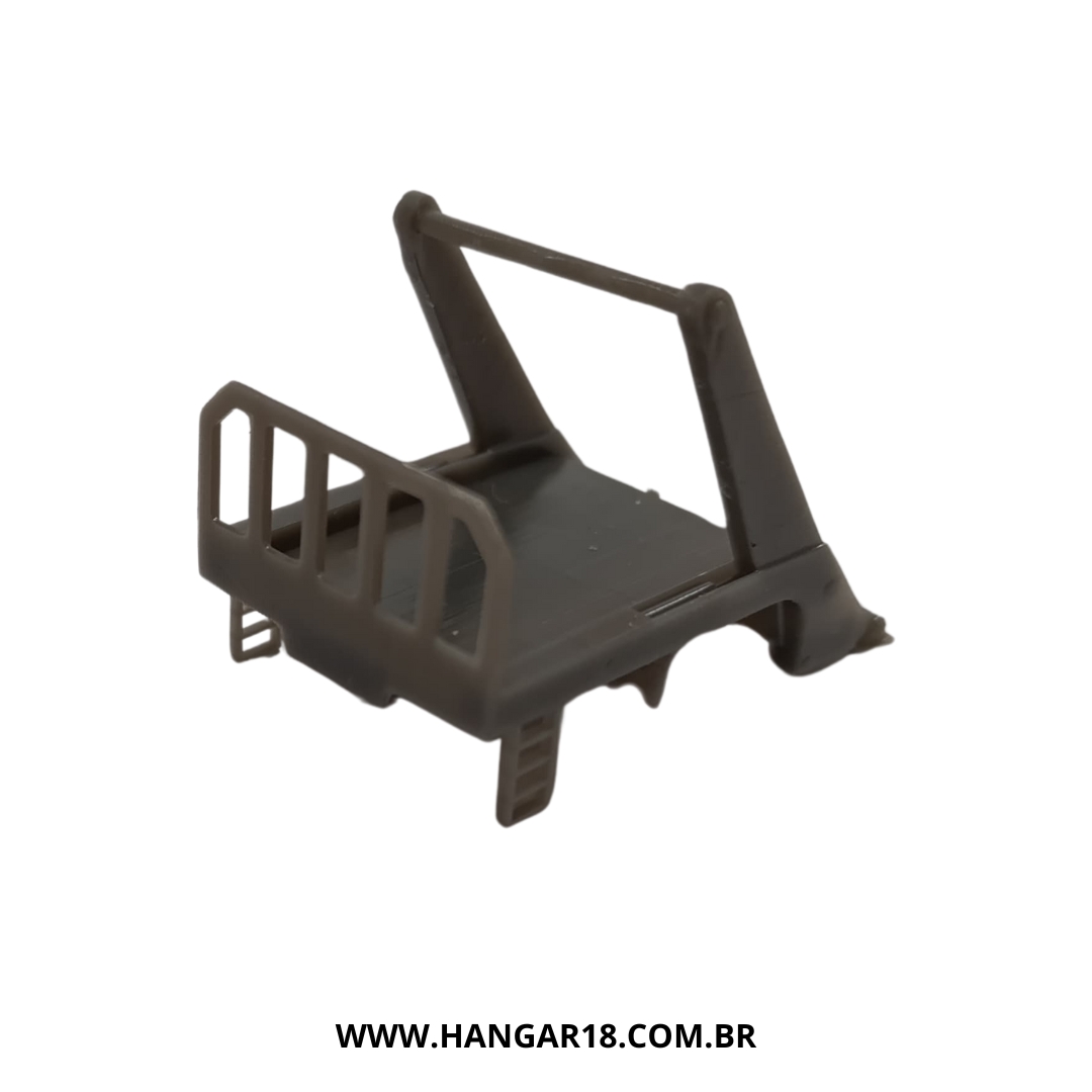 PLATAFORMA CAMINHAO CAÇAMBA  H18 ESCALA HO