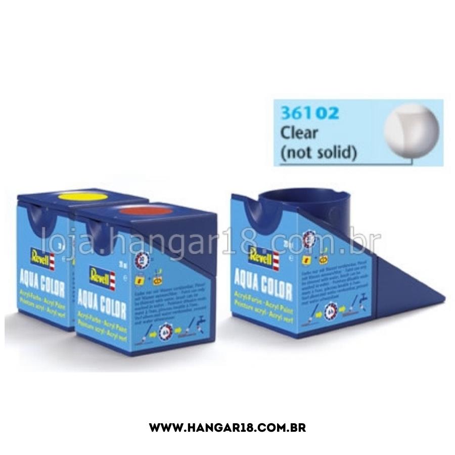 TINTA REVELL ACRILICA 36102 INCOLOR  FOSCO 14ML
