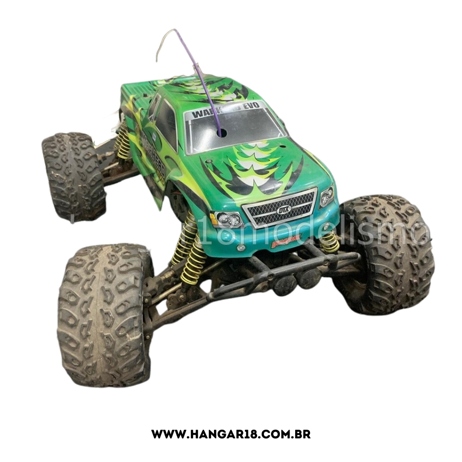 AUTOMODELO DURATRAX WARHEAD EVO 4.4 VERDE