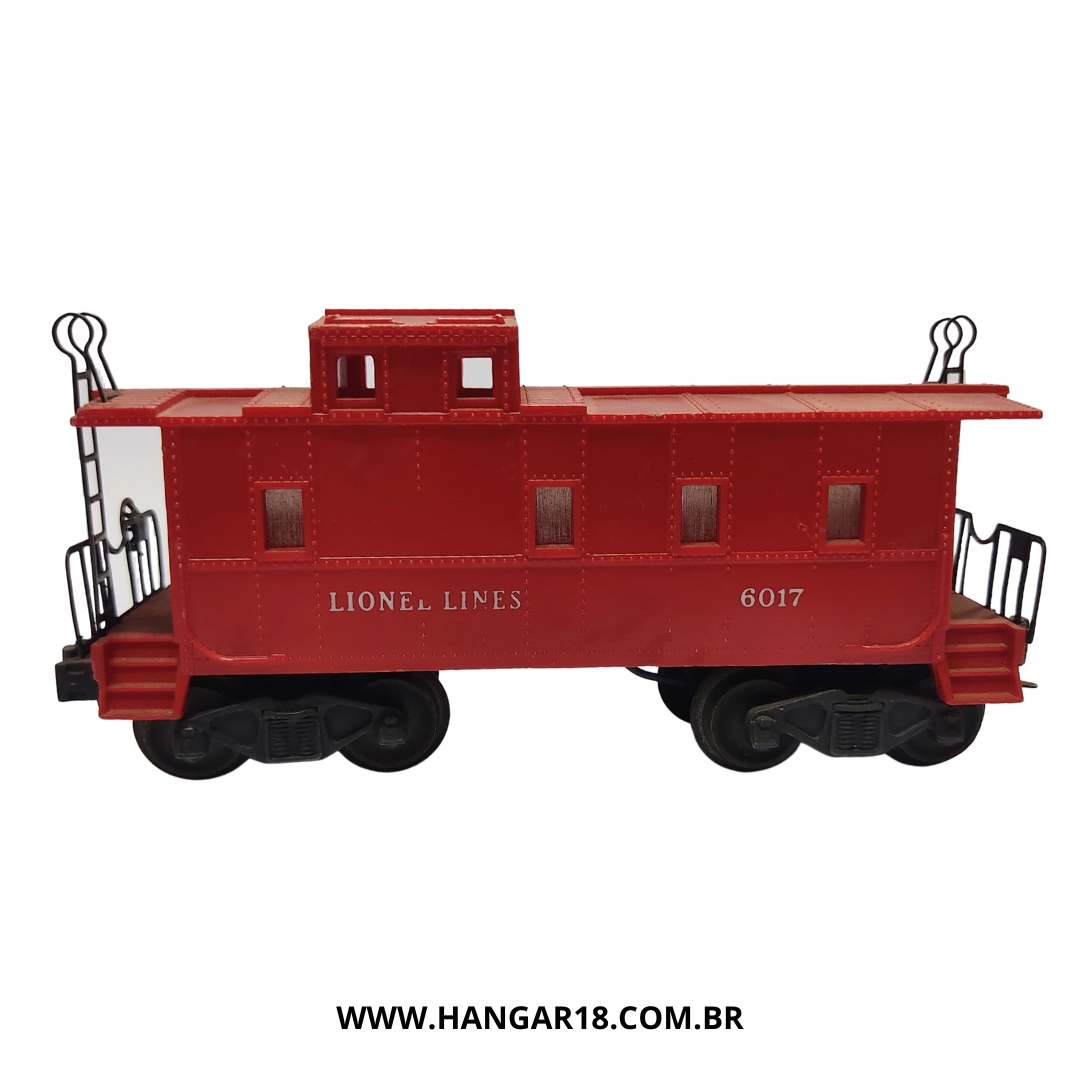 VAGÃO CABOOSE 6017(G) VERMELHO LIONEL ESC O