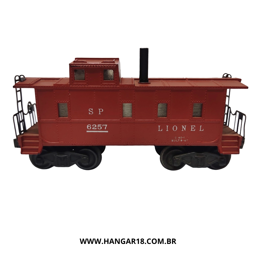 VAGÃO CABOOSE 6257 TIPO1 (A) LIONEL ESC O