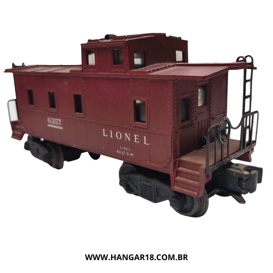 VAGÃO CABOOSE 6357 (H) LIONEL ESC O