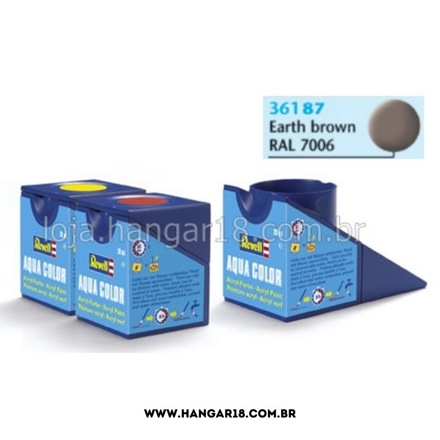 TINTA REVELL ACRILICA 36187 MARROM TERRA FOSCO14ML