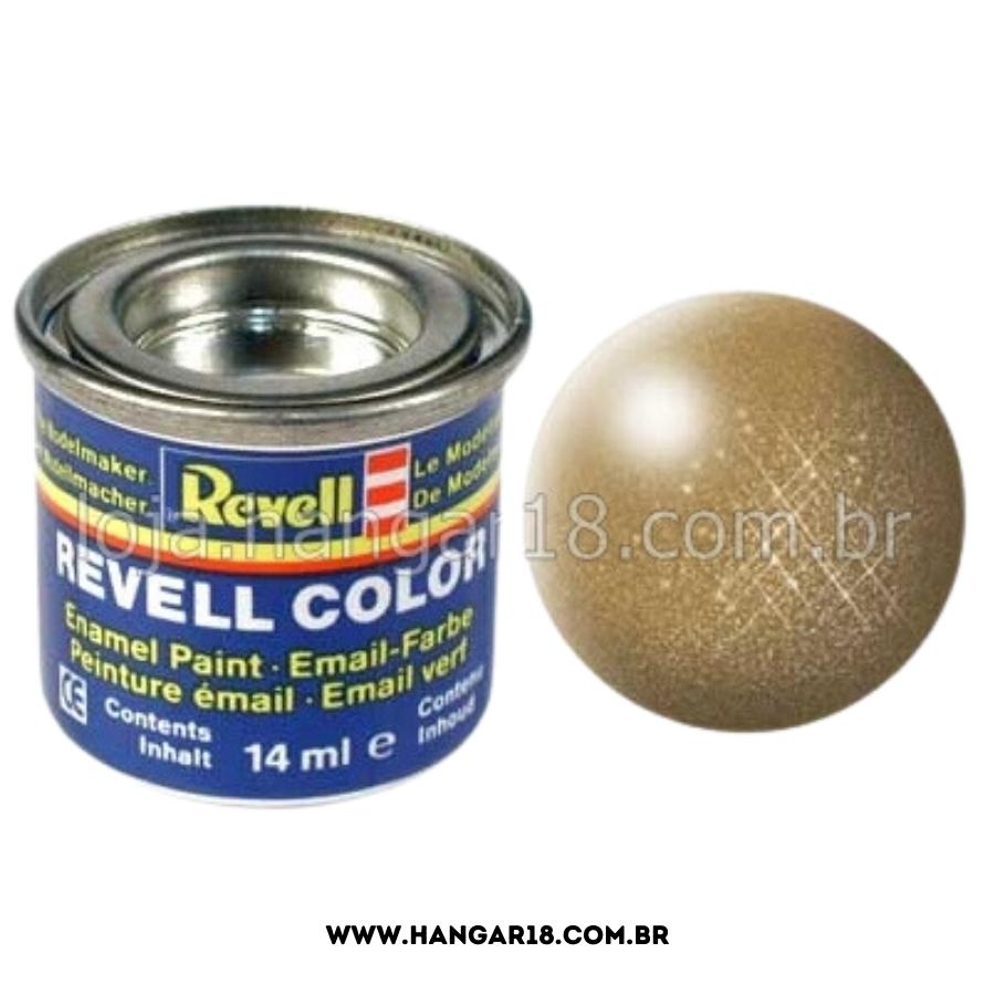 TINTA REVELL ESMALTE 32192 LATÃO METALICO 14ML