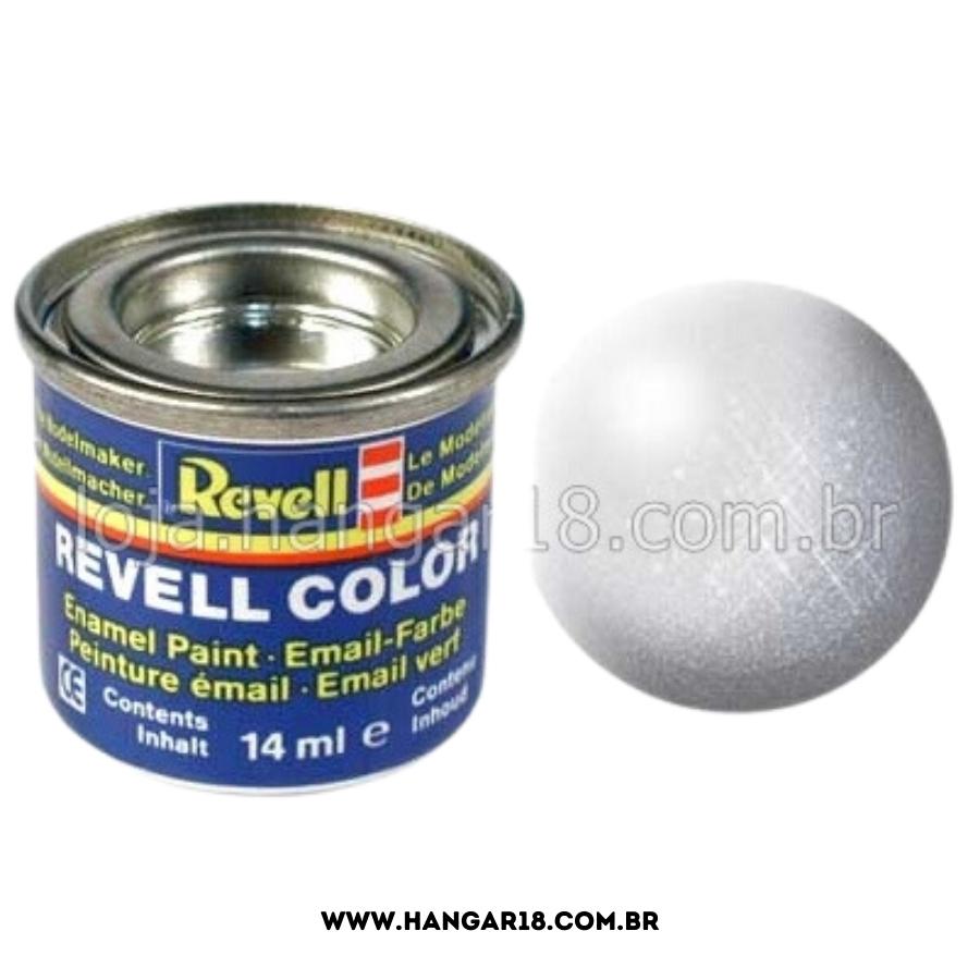TINTA REVELL ESMALTE 32199 ALUMINIO METALICO 14ML