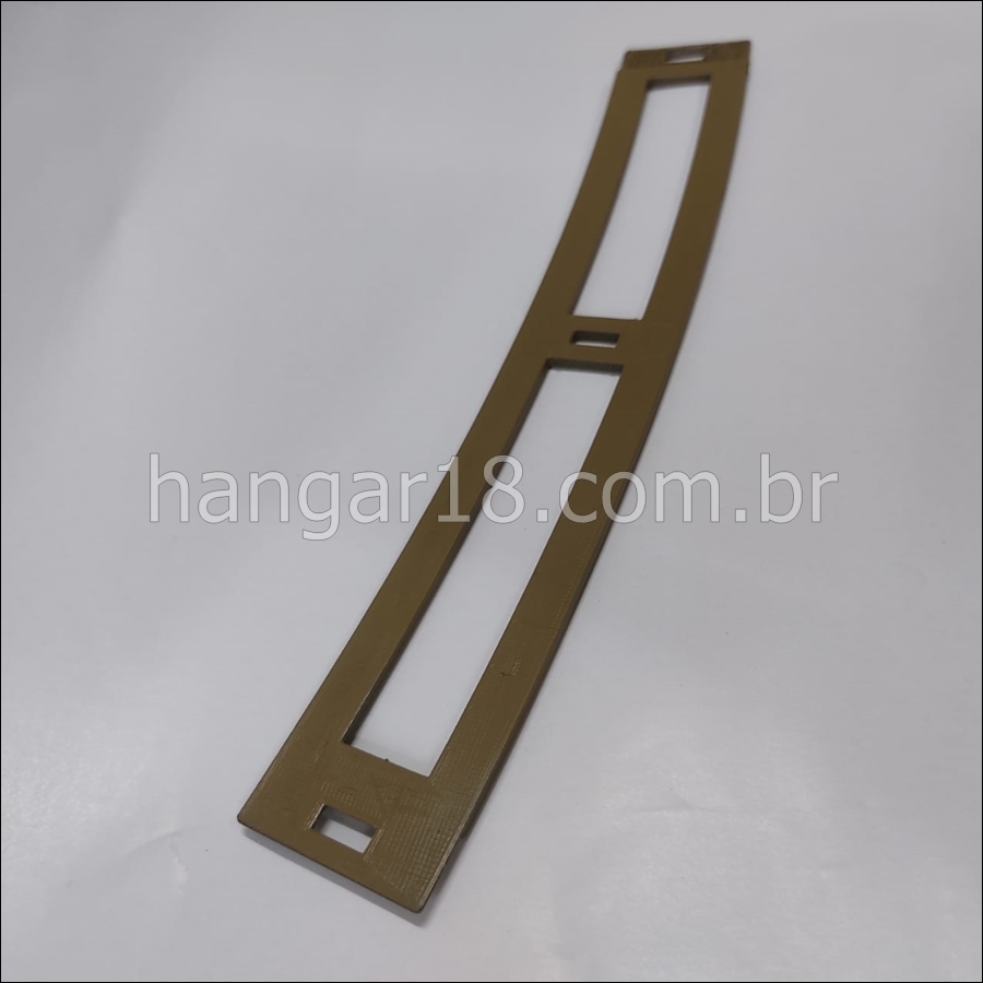 CURVA 4222 ESQUERDA - RAMPA MODULAR H18 ESCALA HO